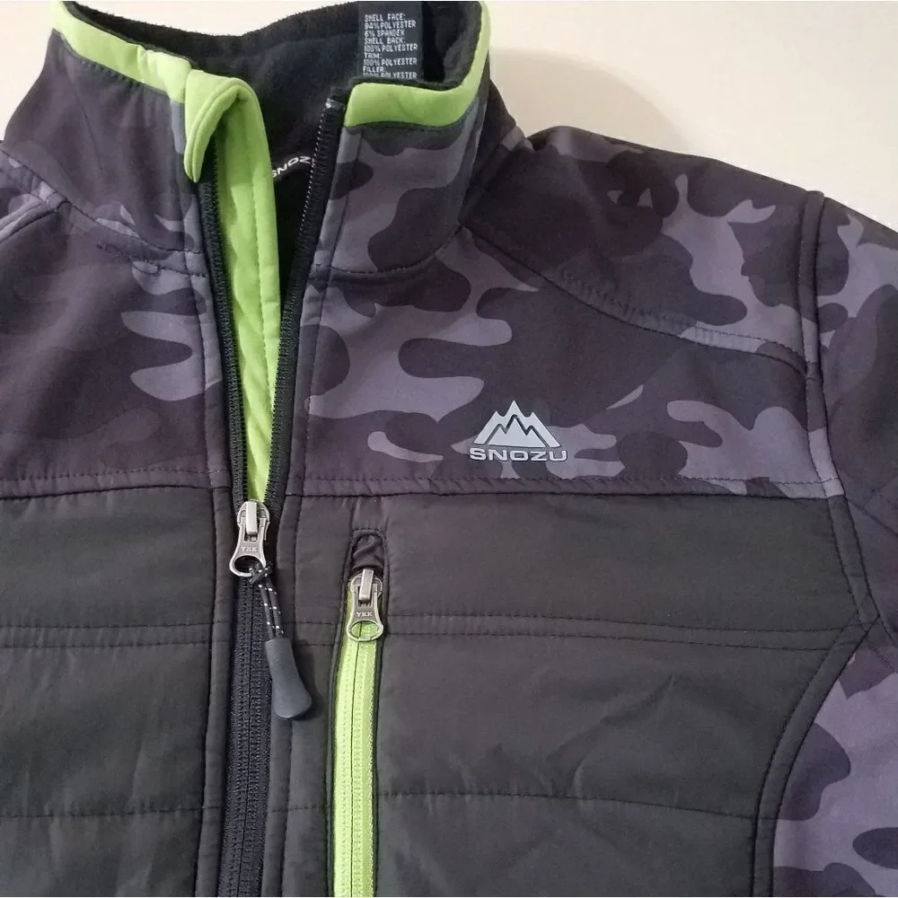 Snozu Winter Camo Coat LG 14/16